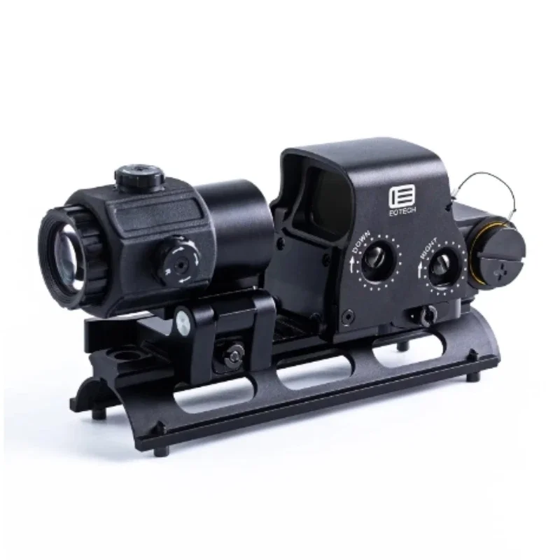 

Eotech 558 Holographic Collimator Red Dot Sight G43/G33 3X G45 5X Magnifier Airsoft Equipments Hunting W/20mm Mount& QD Lever