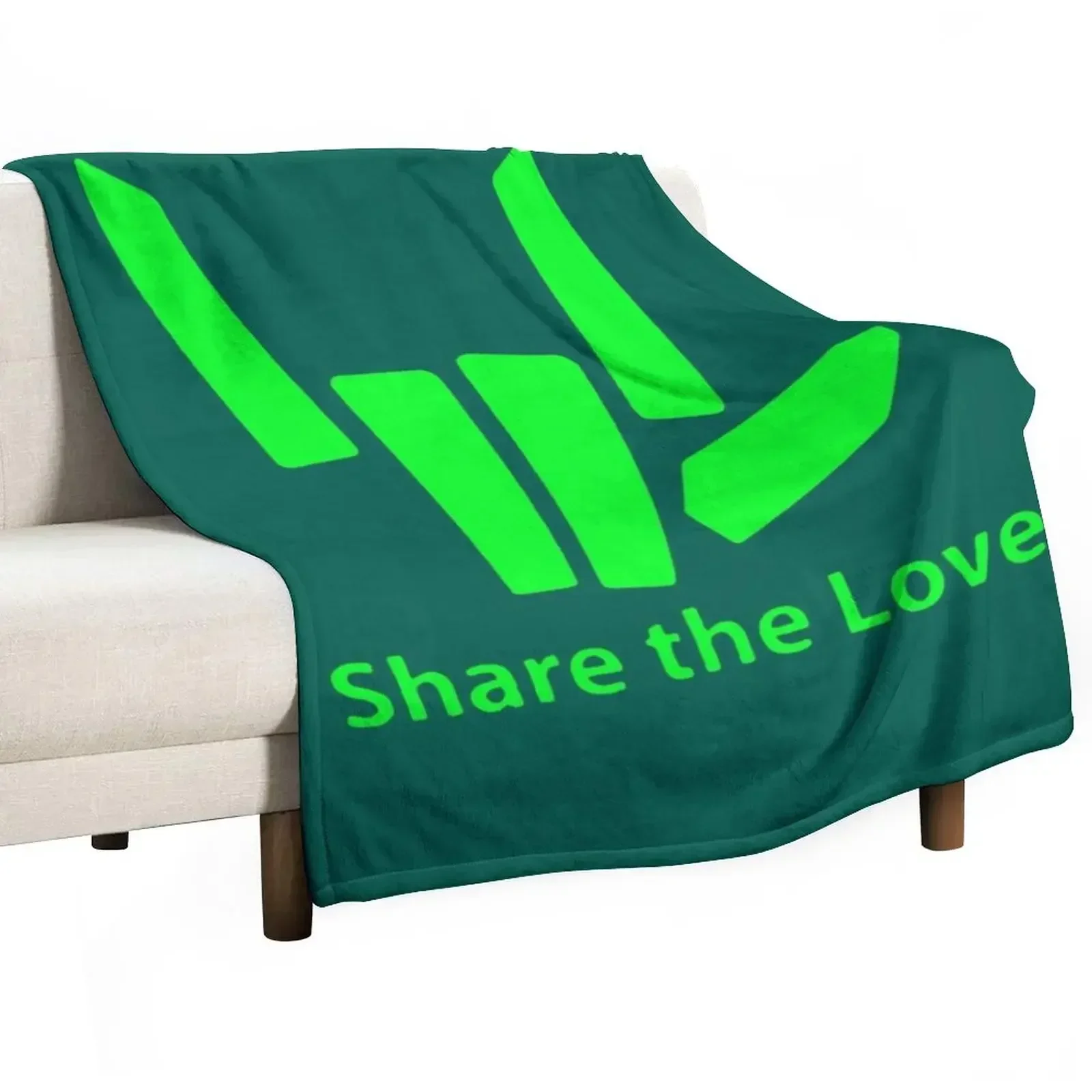 Get Here Kids Original share The Love hoodie Throw Blanket Cozy Sofa Blanket for TV Watching Napping