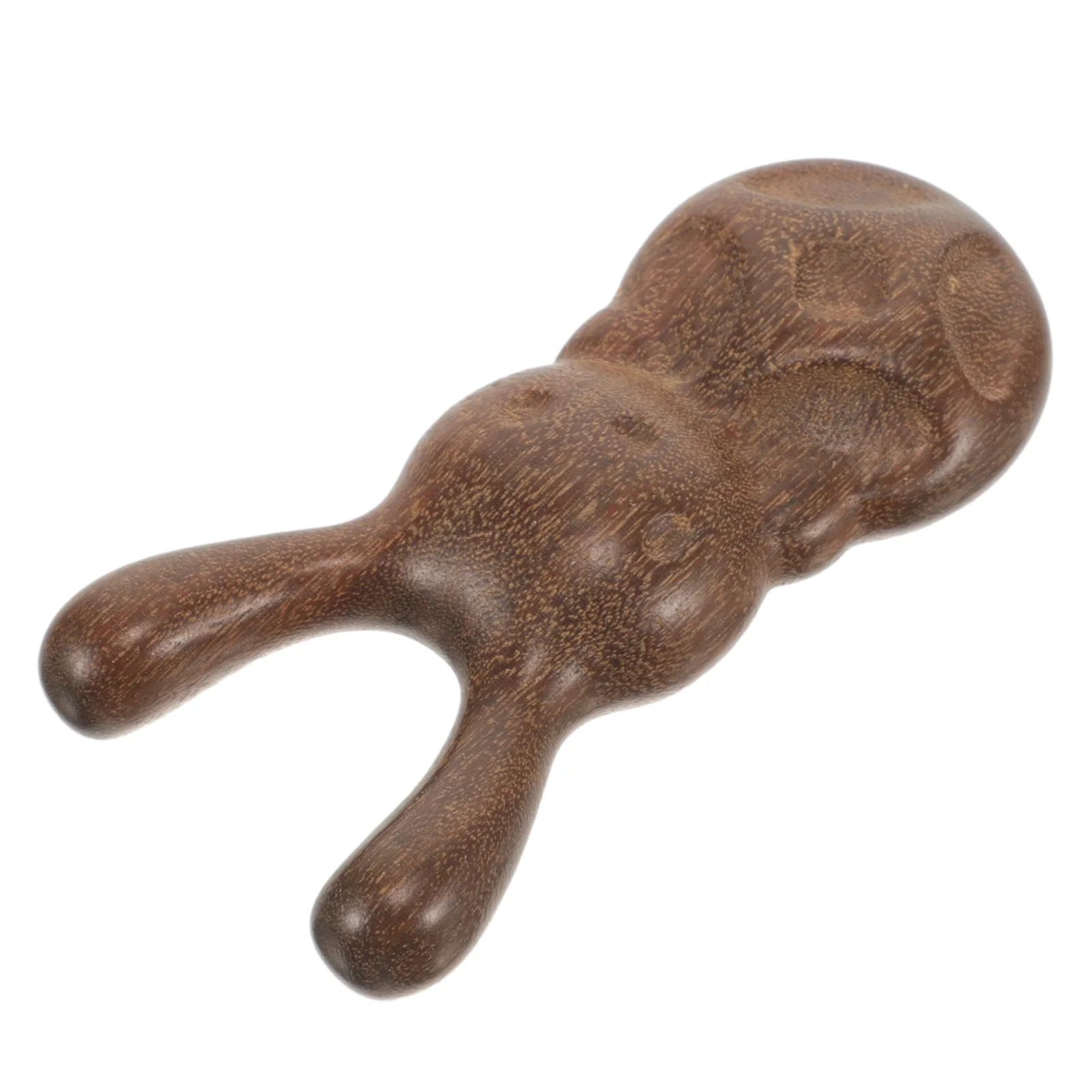 أداة تدليك خشبية محمولة خفيفة الوزن مدلك غوا شا للوجه والجسم وتخفيف نقاط الوخز وقضيب كشط للعناية بالوجه أثناء السفر