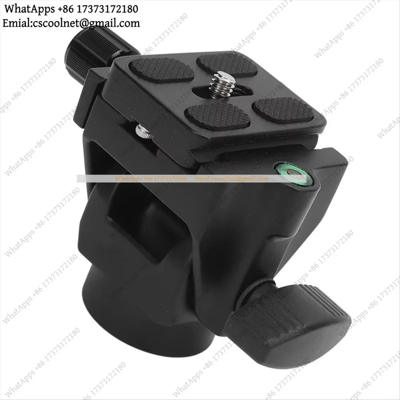 M05K Camera Tilt Head Monopod Tripod Head with Quick Release Plate for Birdwatching Photography Accessories