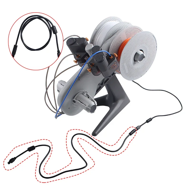 

For Bambu Lab AMS Lite 1M 4-pin Extension Cable For Bambulab A1/A1mini 3D Printer