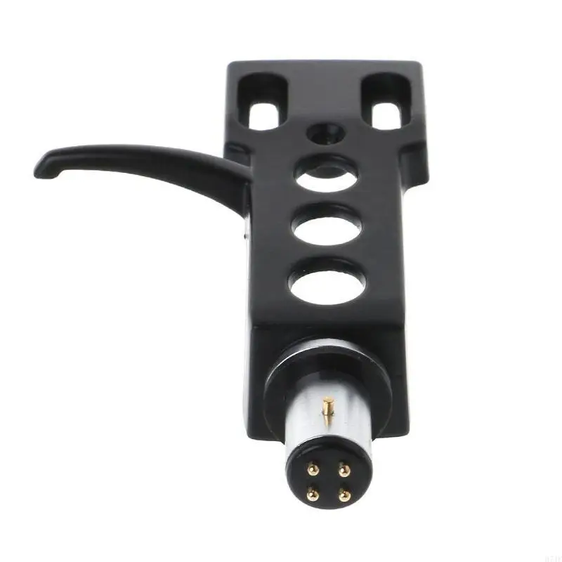 H7JF Universal for LP Disc Record Player Phono Turntable Headshell 4-Pin Aluminum Alloy With Leadwires For Direct-Drive Turnt