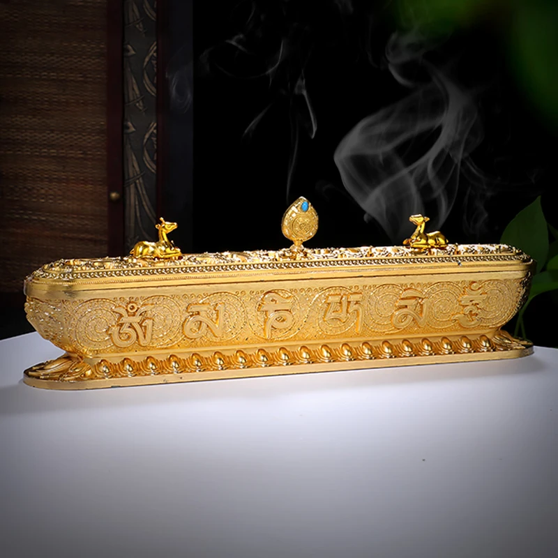 Creative Perfume Arabic Holder Incense Burner Wax Melt Stand Incense Burner Melting Candle Porta Incenso Room Ornaments YX50LB