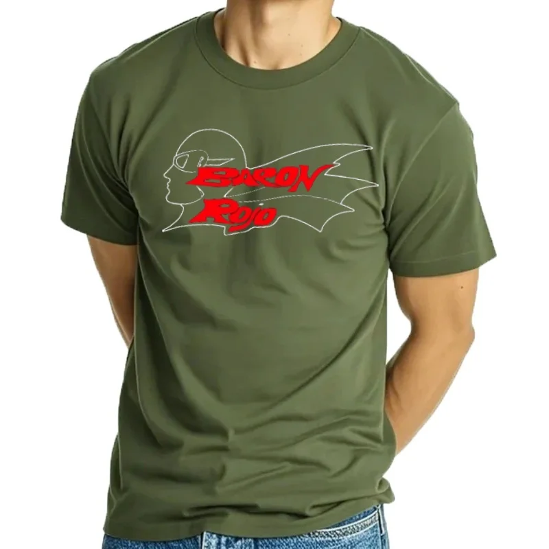 2026 Metal Obus Mago De Oz tamaño divertida camiseta novedad para hombre Baron Rojo banda española Heavy