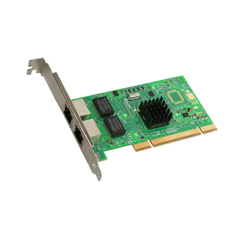 Adattatore di rete Gigabit PCI a doppia porta I82546 Server desktop RJ45 Soft Route PWLA8492MT