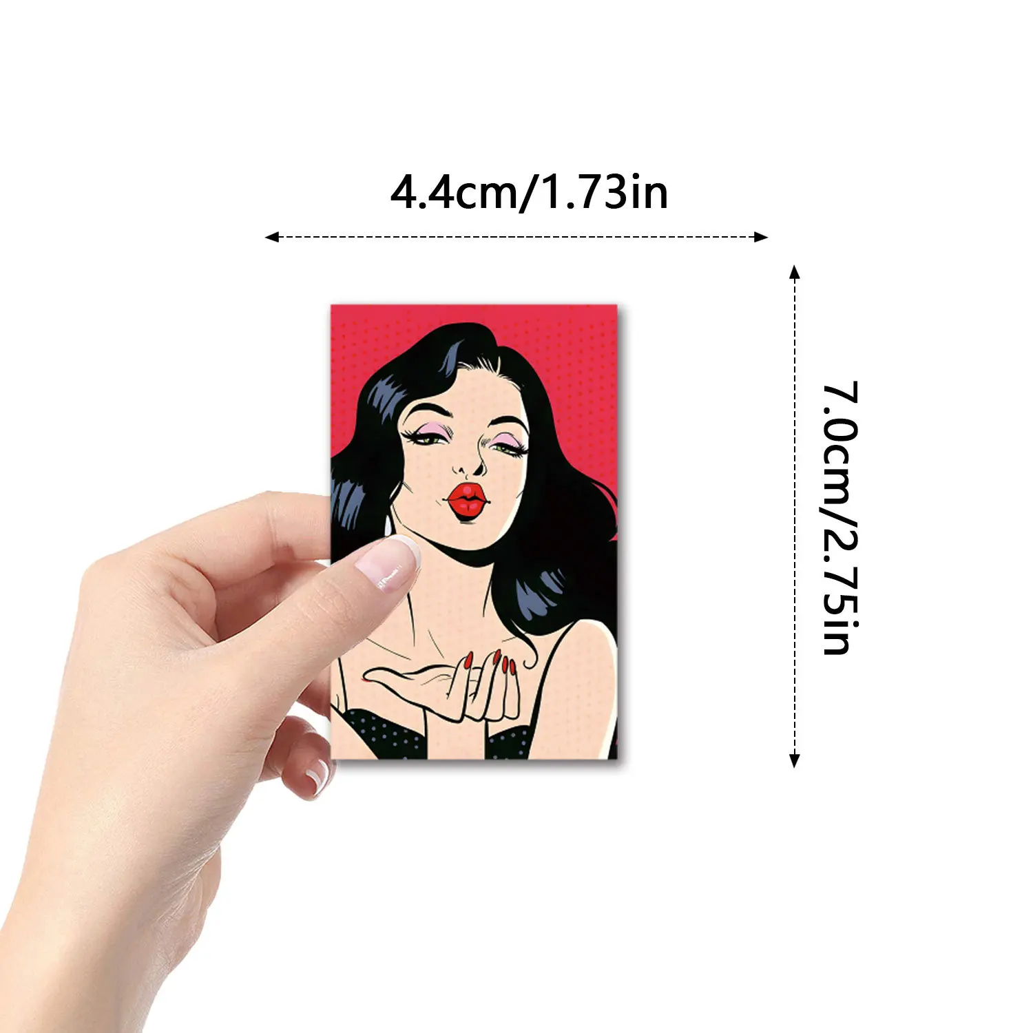 50pcs European and American Sexy Seduction Stickers for Suitcase Wall Phone Beauty Graffiti Pretty Girls Mix Style Sticker