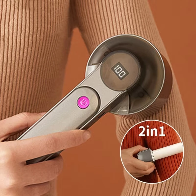 New Electric Lint Remover for Clothing Fuzz Pellet Remover Machine Electric Lint Remover Portable Charge Removes Clothes Shaver