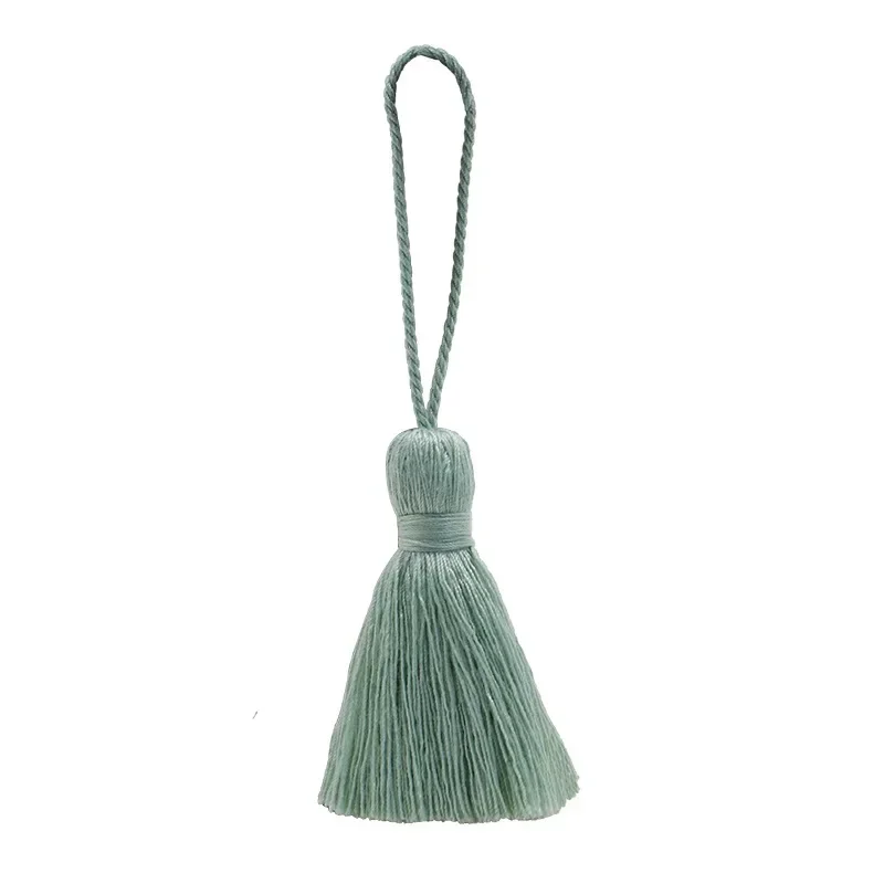 Simple Solid Color Tassels 13.5cm Polyester Pendant Tassels DIY Apparel Sewing Accessories Handicrafts Pendants