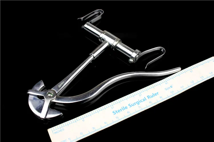 JZ Obstetric and Gynecological surgical Medical Pelvic Measuring Instrument Pelvic Measuring Gauge Internal Diameter check rule