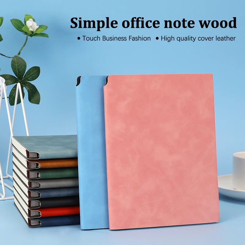 Multicolor Business Notebook A5 Portable Notebook Weekly Planner Stylish Office Notebooks Leather Notebook Office Supplies