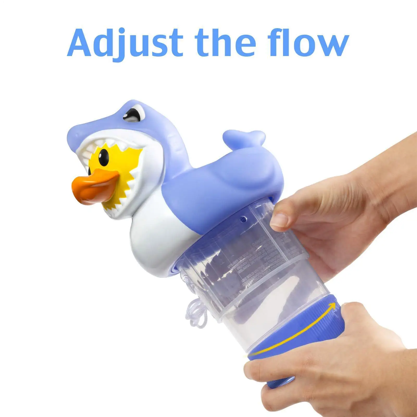 Поплавок для таблеток хлора, умный плавающий дозатор хлора для бассейна, энергосберегающий дозатор хлораторного фильтра большой емкости