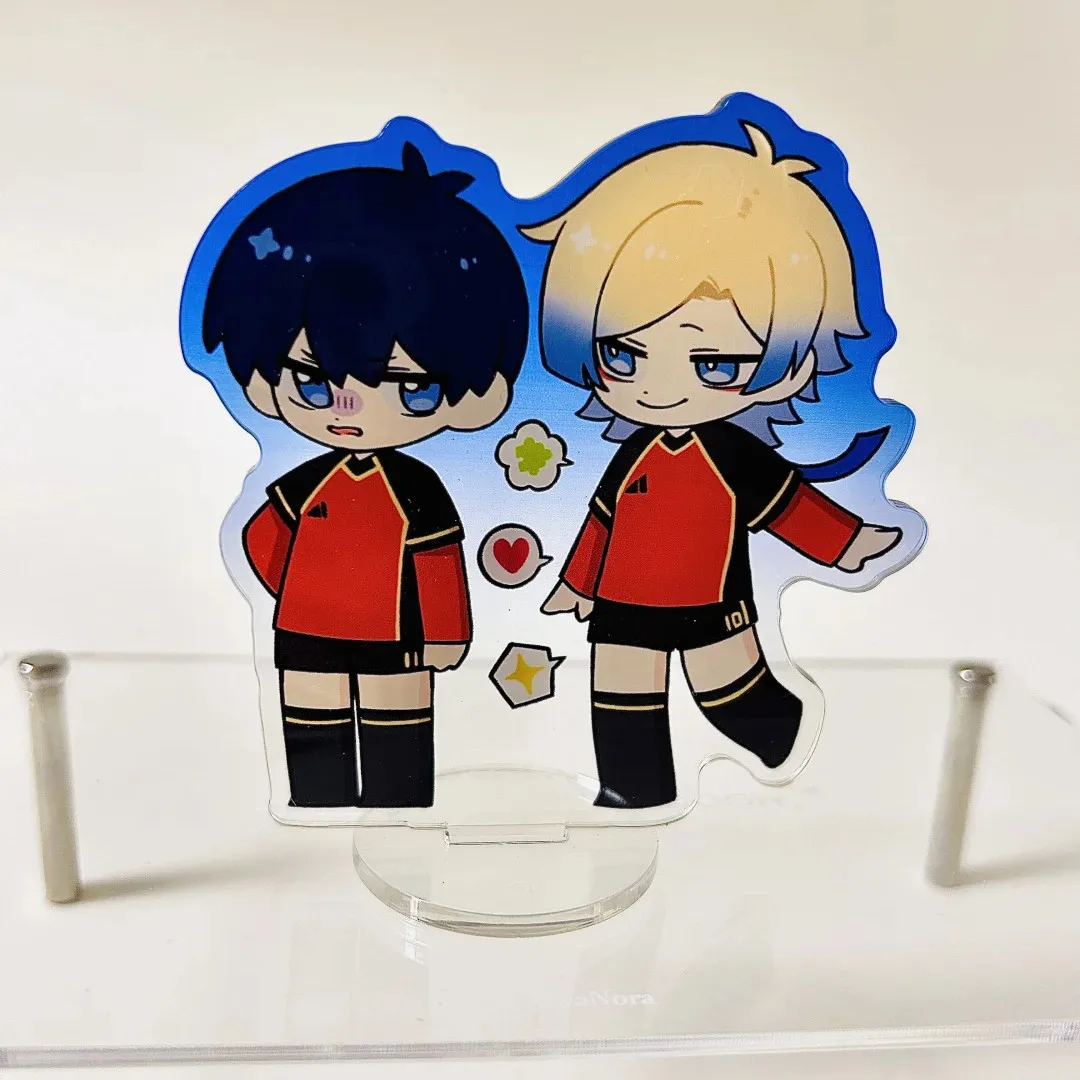 ميشيل سيزر حامل أكريليك قفل أزرق عرض الشكل مجموعة سلع أنيمي لعبة نموذج مكتب زينة زخرفية إكسسوارات #2