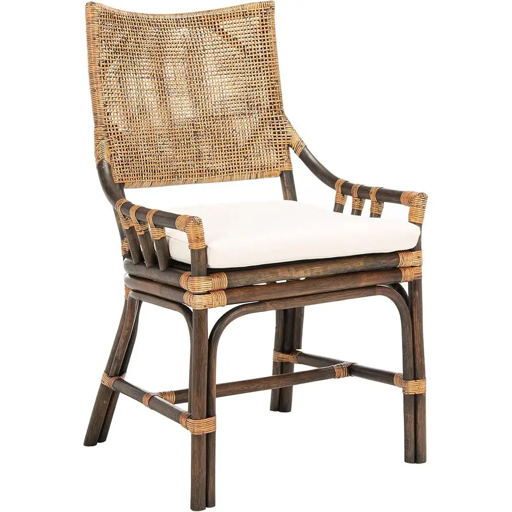 وسادة بيضاء طبيعية للمنزل، مناسبة للمعيشة وتناول الطعام وغرفة النوم والمكتب بأسلوب الروطان