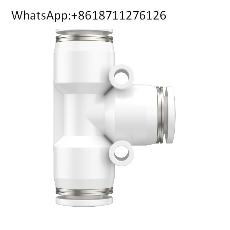 

Т-образный разъем PE1/4 1/8 дюйма, быстрый разъем 1/2 дюйма, быстрый разъем трахеи, дюйм, 3/8