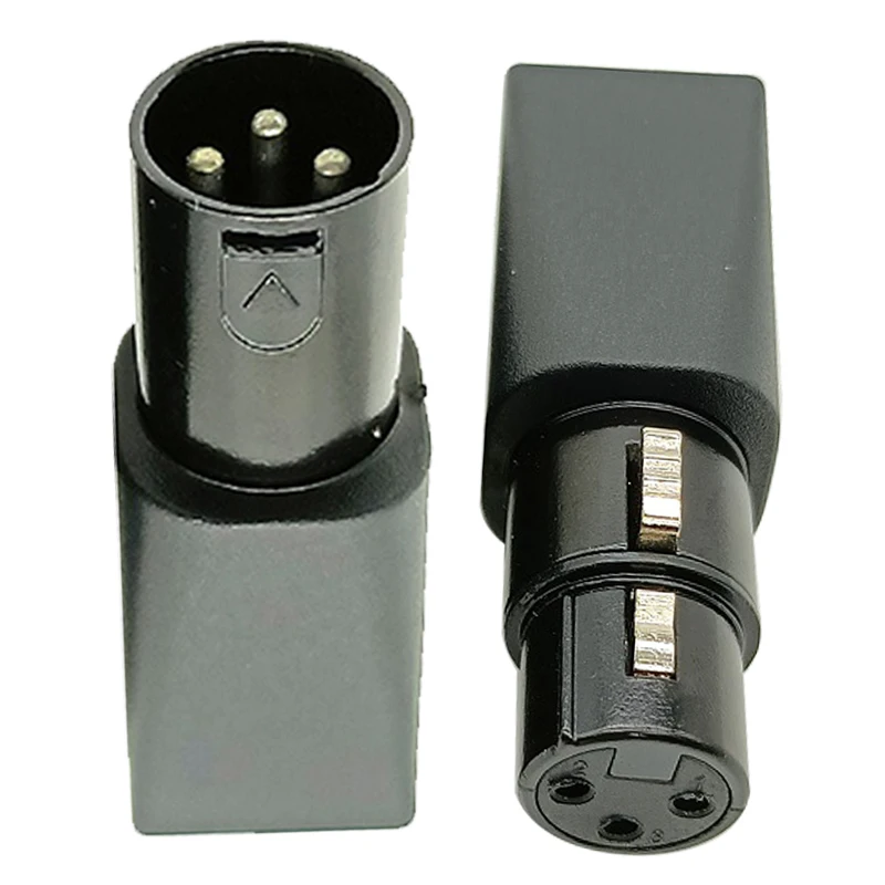 XLR To RJ45 Connector RJ45 Ethernet To 3 Pin XLR Female Male Adapter