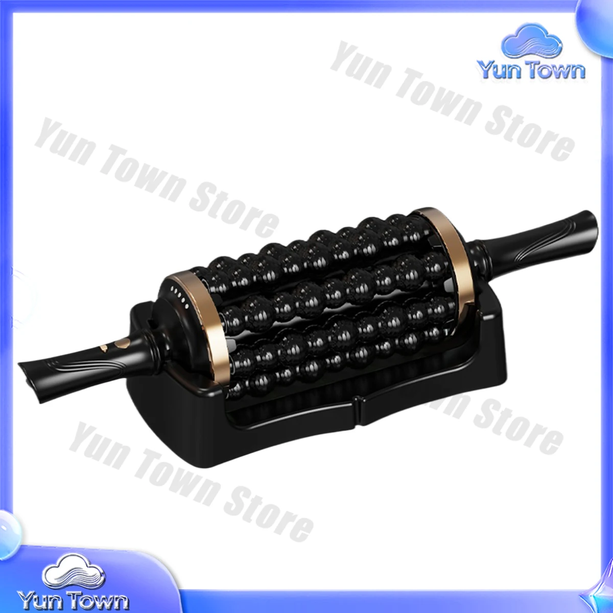 2026 New Electric Roller Massager Portable Fitness Percussion Therapy Rechargeable Muscle Roller Percussion Massager