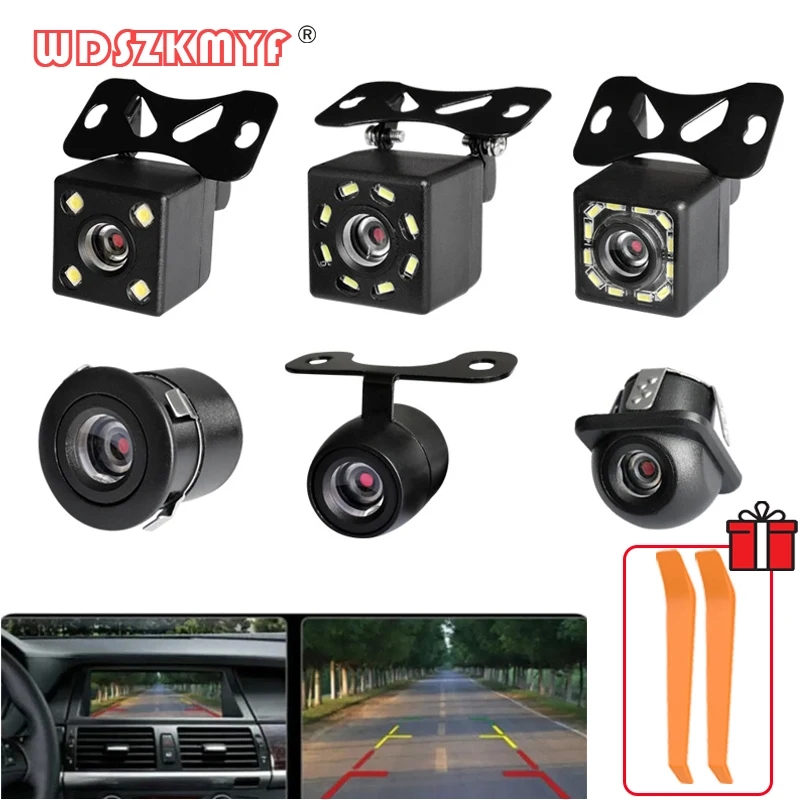 Car Rear View Camera Night Vision Reversing Backup Auto Parking Monitor LED CCD Waterproof HD Video for Car Intelligent Systems