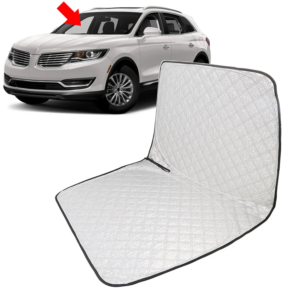 Car Foldable Windshield Sun Shade Visor Protector Custom For Lincoln MKX 2016-2018