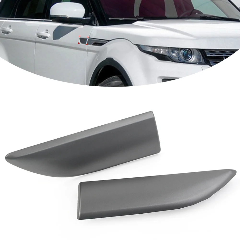 

1 Pair Gray Car Front Door Upper Molding Trim For Land Rover Range Rover Evoque 2012-2019 LR038584 ABS Plastic