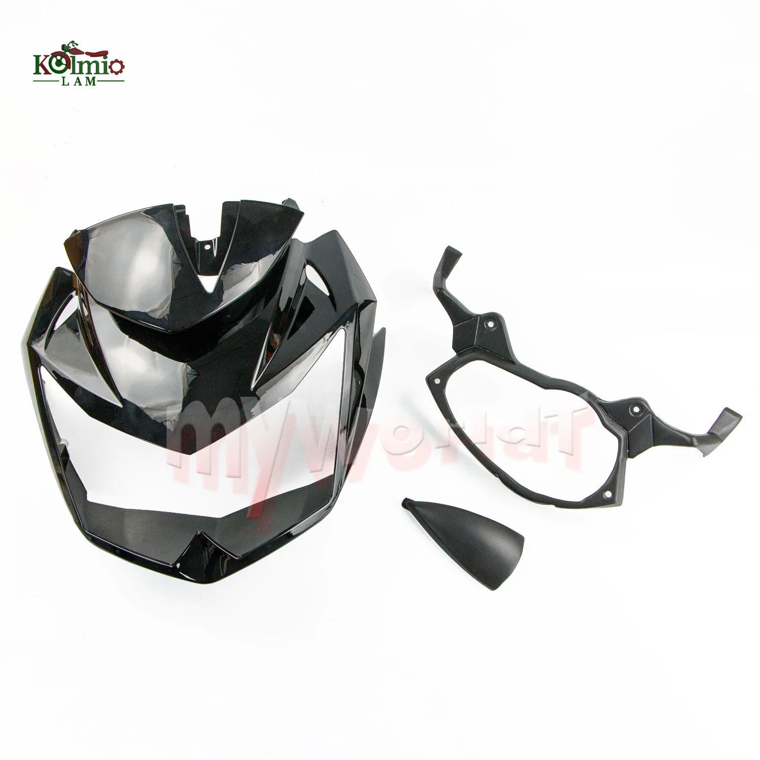 Couvercle de phare avant supérieur pour Kawasaki Z750 2007 – 2012, accessoires de moto, carénage, nez de capot Z 750 2008 2009