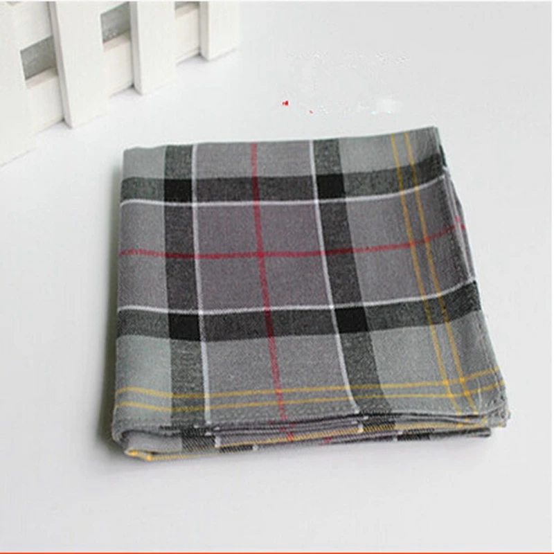 British style cotton handkerchief super soft handkerchief quality men's