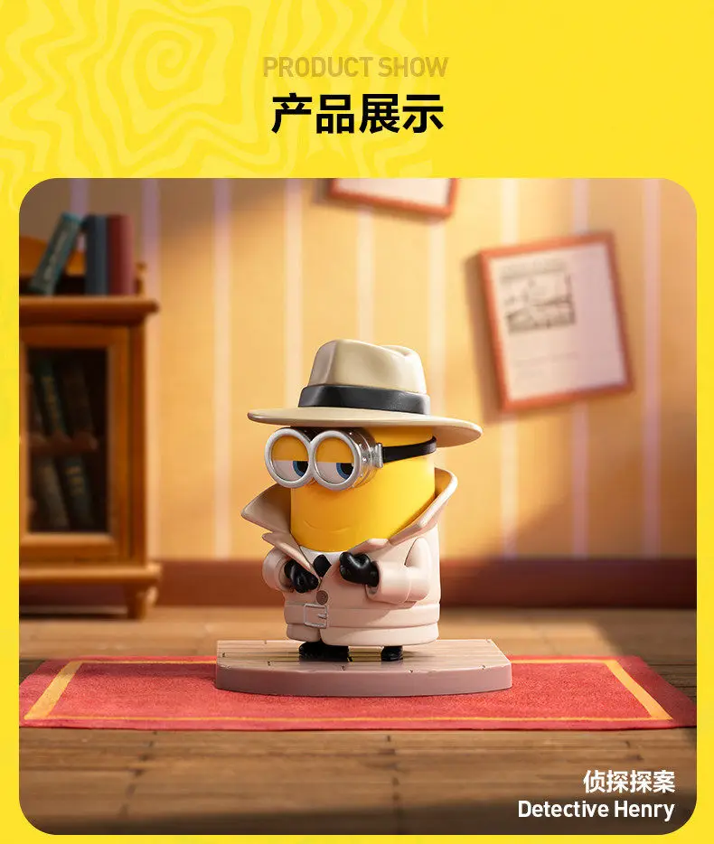 Original POPMART Minions The Monsters Blind Box Figuren Anime-Spielzeug Desktop-Ornamente Sammlerstücke Deko Überraschungs-Mystery-Geschenkbox – Detail 5