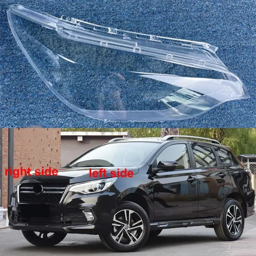 

For Nissan Venucia T70 2018 2019 2020 Headlamp Housing Transparent Mask Cover Headlight Shell Plexiglass Replace Original Lens