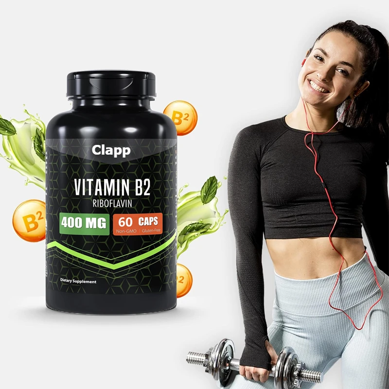 

Витамин B2 400 мг | 180 капсул | Ребрифлавин | Безглютеновых