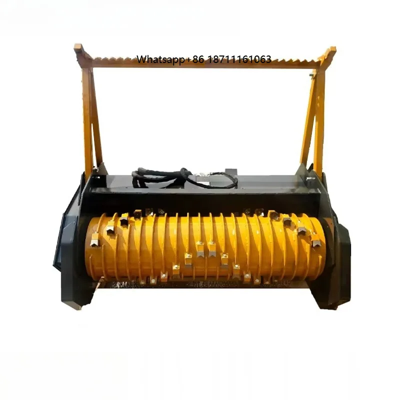 Field Proven Forestry Mulcher Skid Steer Mounted Undergrowth Grinding Brush Chopping Attachments