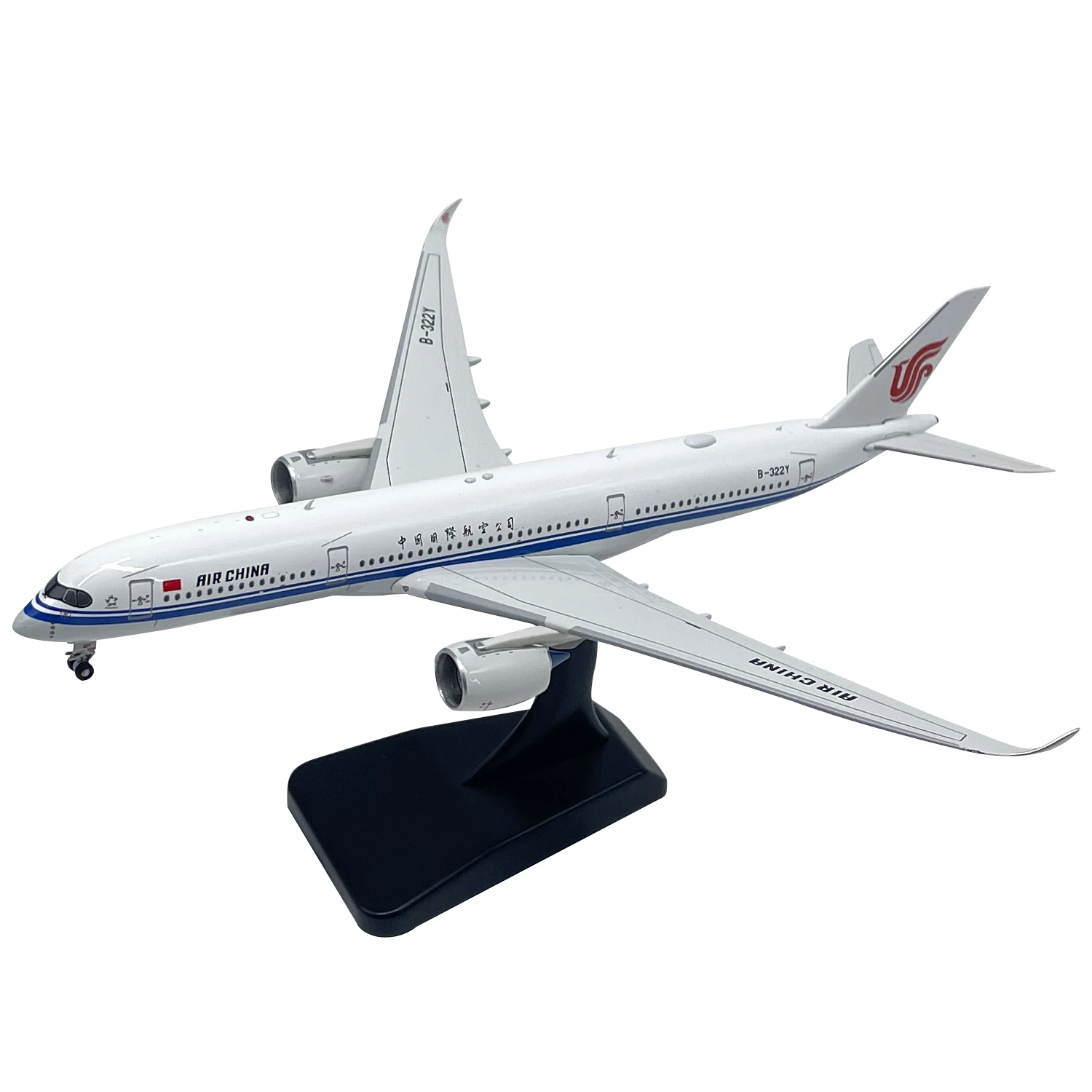 

Diecast Air China A350-900 Civil Aviation Passenger Plane Alloy Model 1:400 Scale Toy Gift Collection Simulation Display