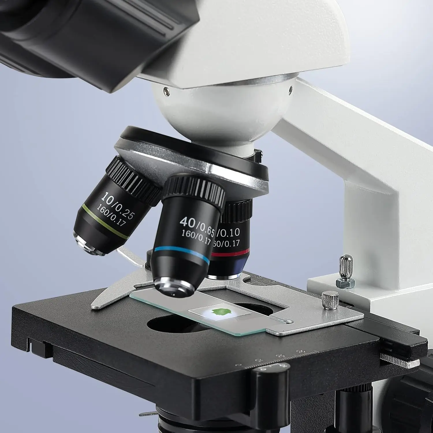 100 pcs Standard Size Cover Glass Microscope Accessories 0.13-0.17mm Thickness Biological Laboratory Instruments