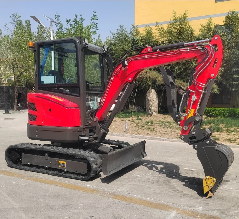 

Brand New Multifunctional 3 Ton Small Excavator Machinery Agricultural Excavator Made In China One Year After-sales