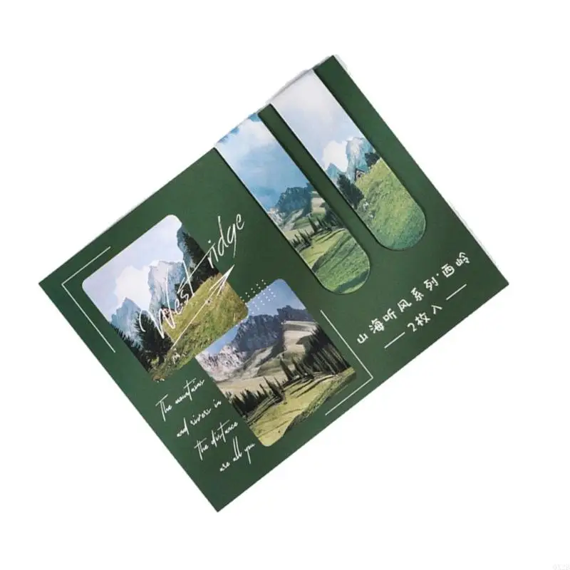 เครื่องหมายสมุดแม่เหล็ก Chinoiserie บุ๊กมาร์กรูปแบบวรรณกรรม