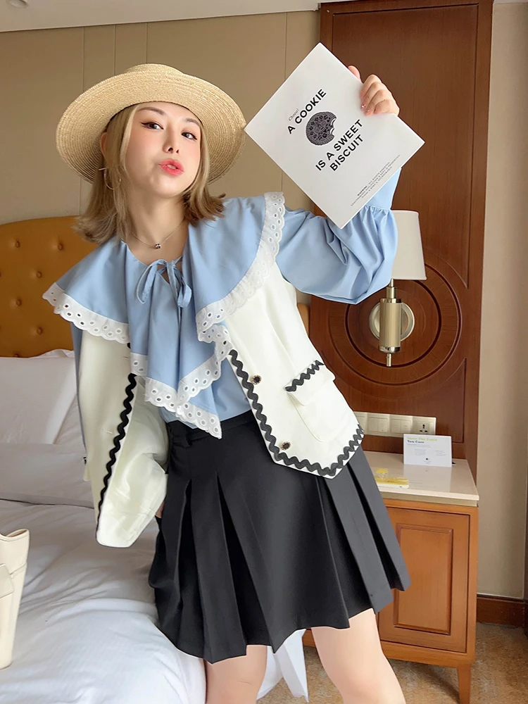 

Жилет Vogana Original, женский, большого размера, летний, для прогулок, в стиле «Музей», с милым вязаным узором, для повседневной носки, свободный крой, из полиэстера