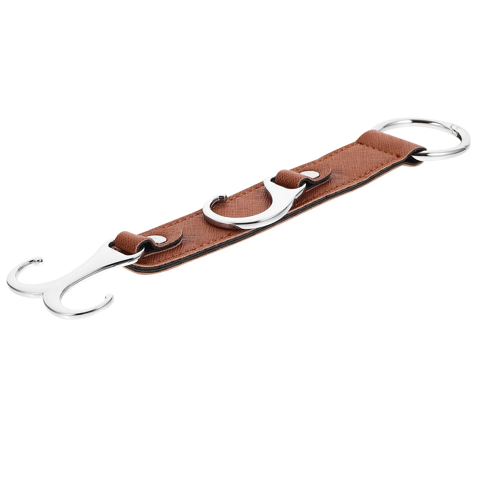 

Multifunctional Car Seat Hooks Purse Holder Light Brown Backpack Hook Storage For Purse Bag Heavy Duty Practical Car Accessories