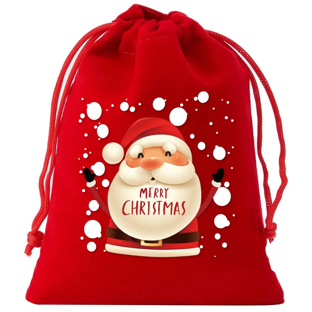 عيد الميلاد مضحك شنطة هدايا الكرتون سانتا كلوز ثلج الأيائل عيد الميلاد كيس الحلوى نويل عيد ميلاد سعيد زينة 2025 سنة جديدة سعيدة 2026