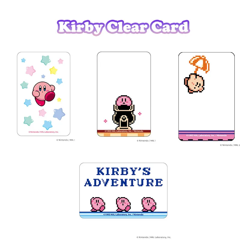 

Прозрачная карта Kirby Clear Card Original Magical Department Store ‌ Коллекционная игра с 3D-голографическими аниме-персонажами (лентикулярные)