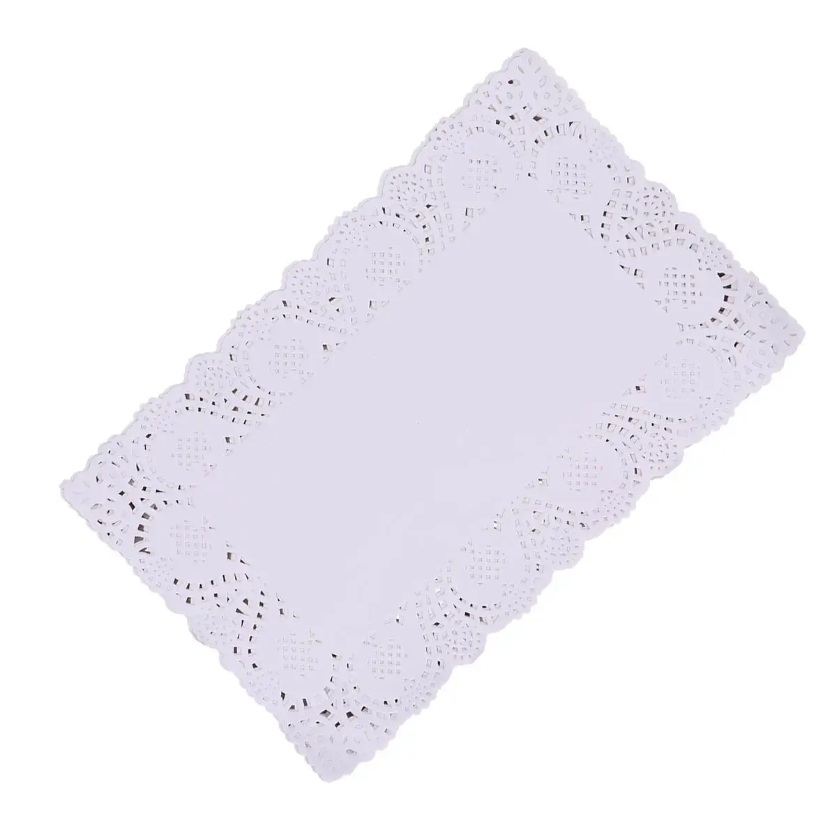 

140pcs Disposable Oil-absorbing White Lace Paper Doilies Cake Box Liner Packaging Paper Pad