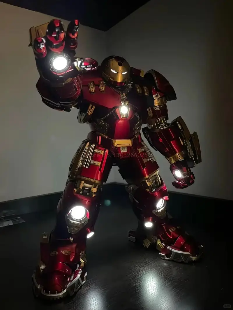 Iron Man Mk43 Vs Hulk - Kit modello di assemblaggio 3D Marvel Avengers - Figura da 18 pollici - Regalo perfetto per ragazzi e collezionisti