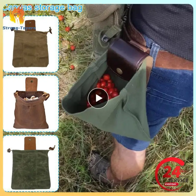 حقيبة Bushcraft مقاومة للماء ومتعددة الاستخدامات ومنظم أنيق ومريح مع رباط وحقيبة جلدية ذات سعة كبيرة عصرية