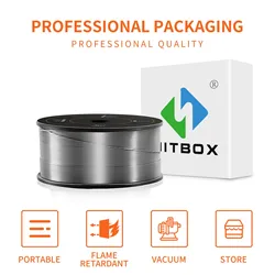 HITBOX 1KG MIG Wire Flux For Soldering Welding No Gas Welder Wires 0.8mm /1.0mm Iron Steel Mag Consumable E71T-GS Accessories To