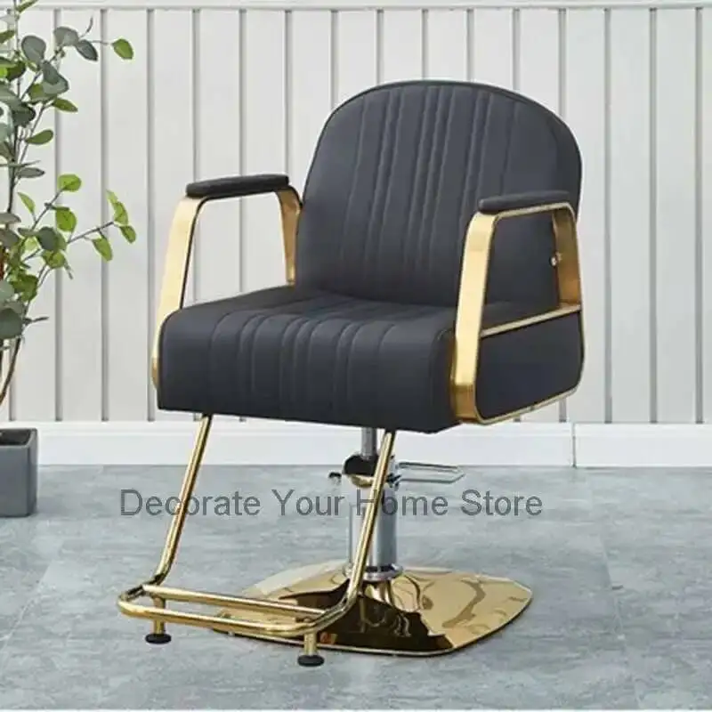 

Comfortable Chairs Facial Barber Modern Vanity Cosmetic Stylist Barber Chairs Ergonomic Silla De Barbero Luxury Furniture