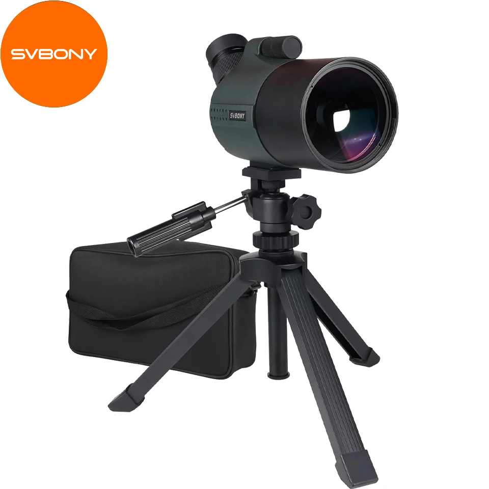 Telescopio SVBONY SV41Pro 80mm Mak, telescopio compacto, ocular con zoom de 28-84x, peso ligero de 1,8 kg, telescopios para tiro al blanco y observación de aves, apto para uso terrestre y astronómico.