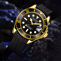 Guanqin genuine watch submarine men's fully automatic mechanical watch luminous waterproof sports casual fashion watch men