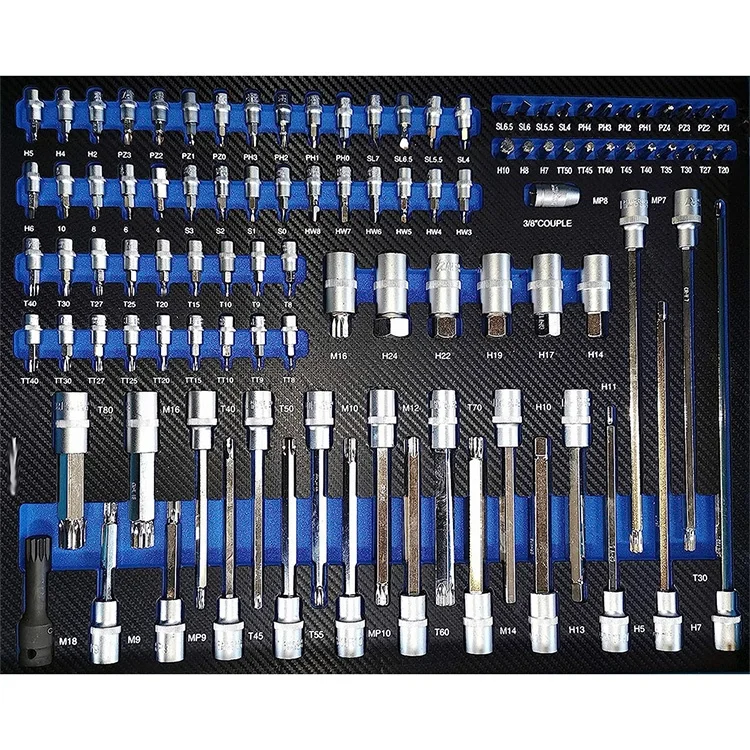 247pcs Tool Tool Box Chest Car Repair Silver Odm Silver Store Automotive Trolley Most Popular Trolley Cabinet Customized