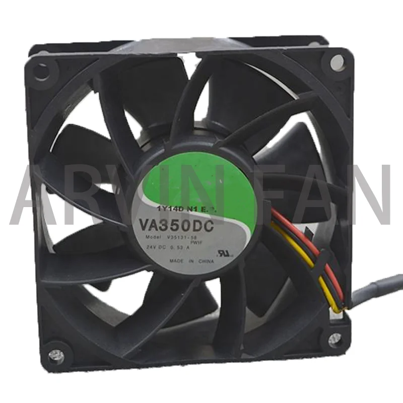 Original VA350DC V35131-51 LS 92mm 9238 24V 0.53A Server Cooling Fan