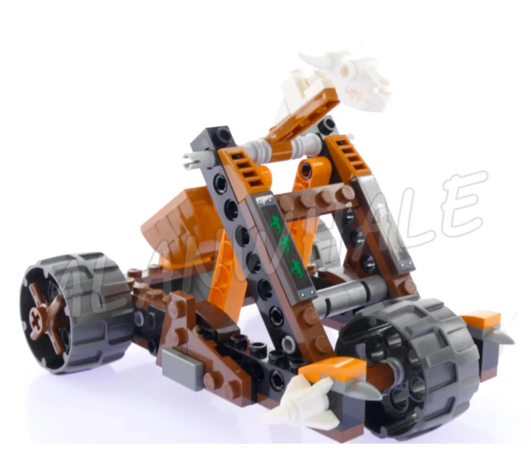 603 قطعة برج المنجنيق الأخضر NRG Dragon Sky Pirates 10526 مكعبات بناء ألعاب أطفال متوافقة مع الطراز