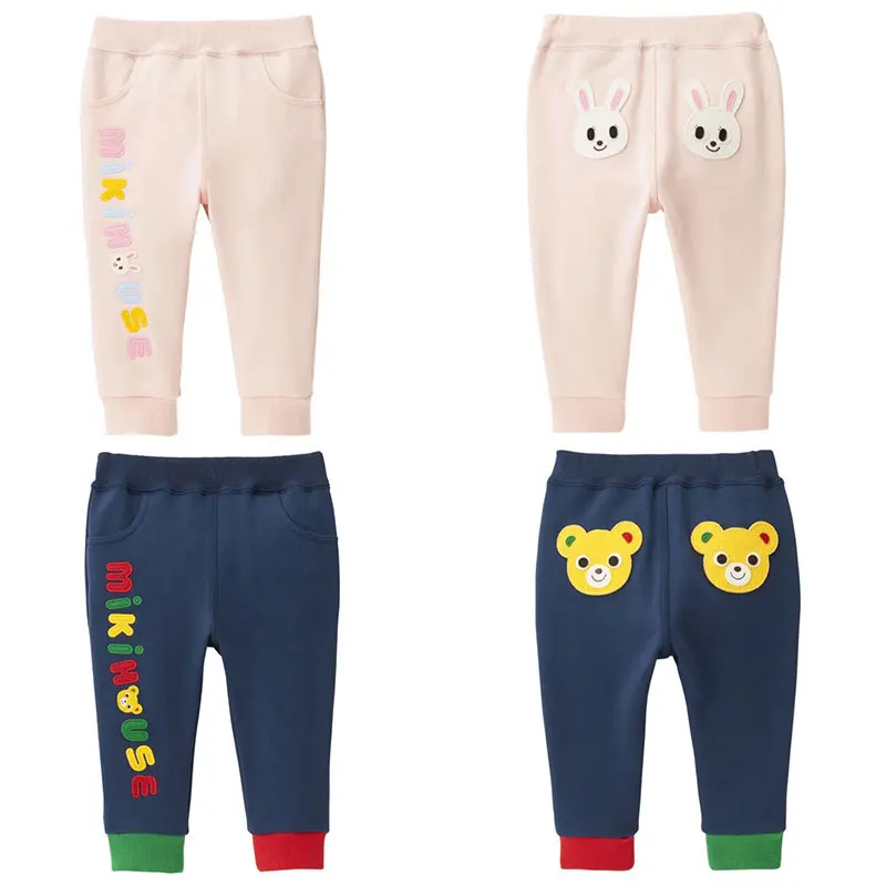 

Children's Pant Boys Casual Pants Girls Trousers Cartoon Letter Sting Trouser Roupa Infantil Pantalones Korean Kids Clothes