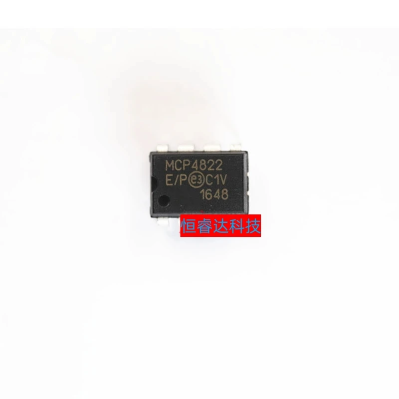 New original 10pcs/lots MCP4822-E/P MCP4822 DIP-8 IC In stock!