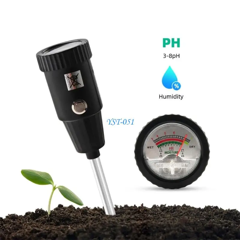 

E15A Water Resistant Soil Tester For Home Yard Lawn And Indoor Outdoor bushes